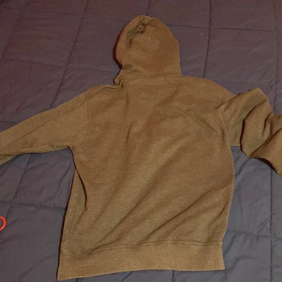 Mens medium grey champion thick hoodie used and has no wear - Picture 2 of 2
